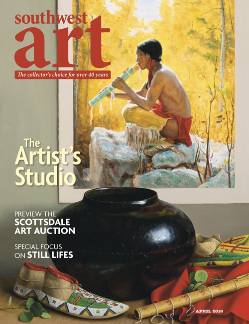 Southwest-Art April 01, 2016 Issue Cover