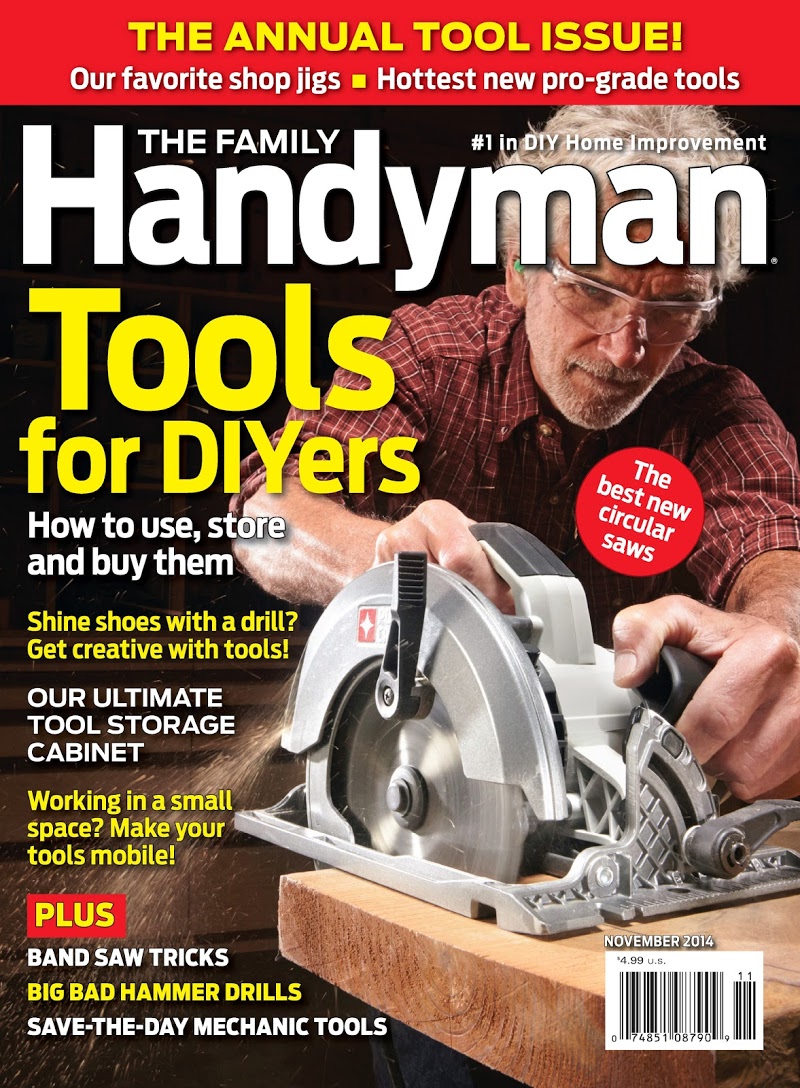The-Family-Handyman November 01, 2014 Issue Cover
