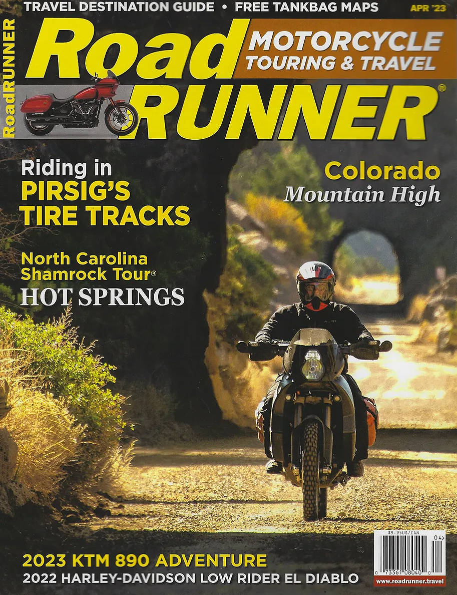 Road-RUNNER-Motorcycle-and-Touring April 01, 2023 Issue Cover