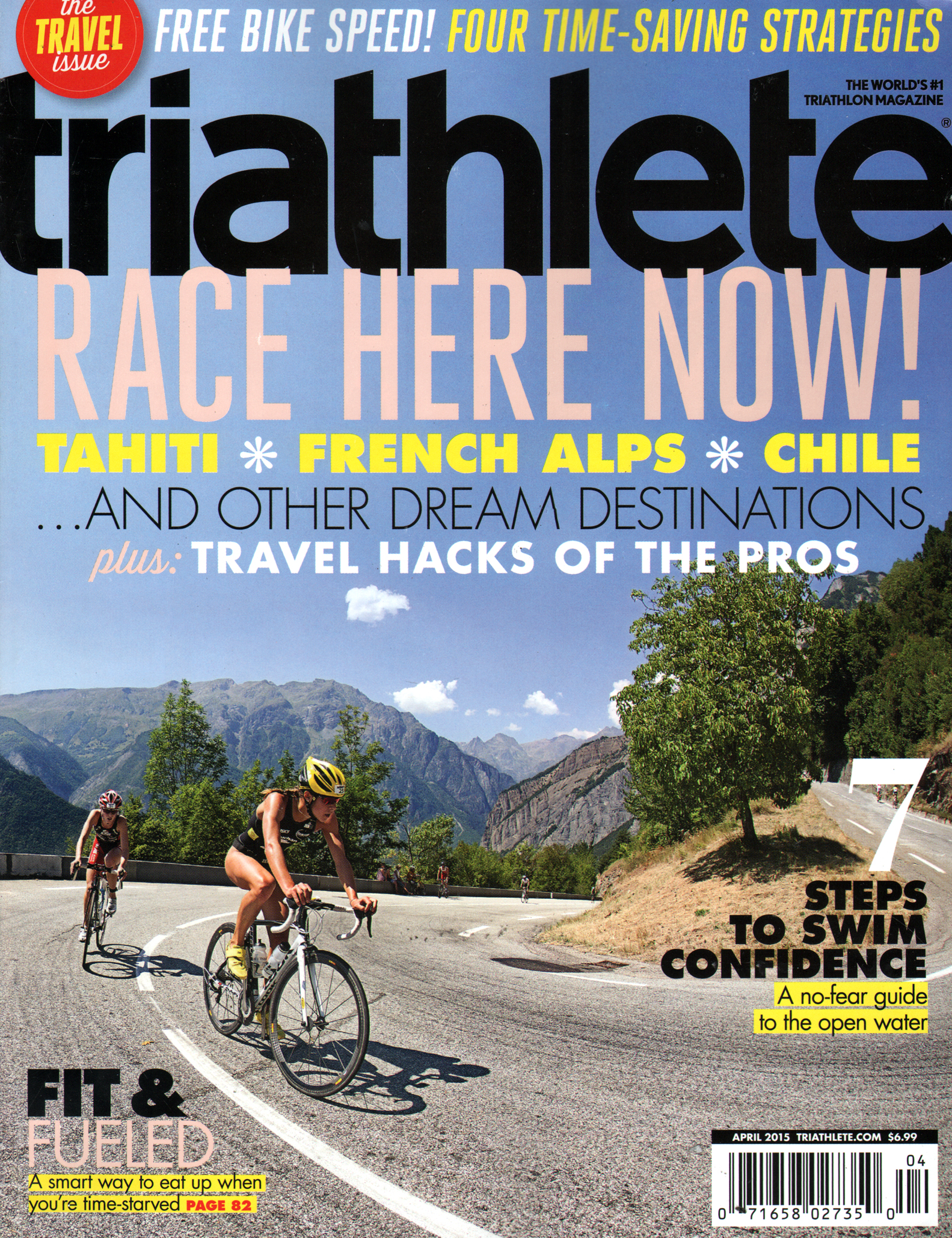Triathlete April 01, 2015 Issue Cover