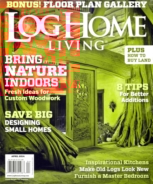 Log-and-Timber-Home-Living April 01, 2014 Issue Cover