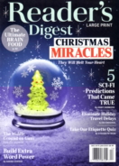 Readers-Digest---Large-Print-Edition December 01, 2019 Issue Cover