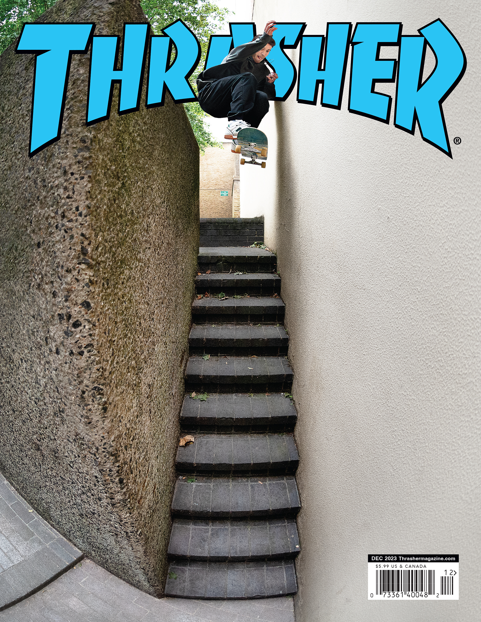 Thrasher December 01, 2023 Issue Cover