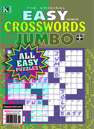 Easy Crosswords Jumbo December 01, 2024 Issue Cover