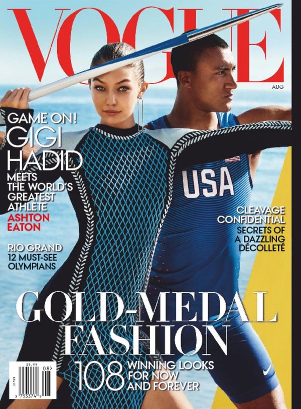 vogue August 01, 2016 Issue Cover