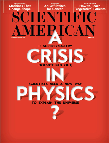 Scientific-American May 01, 2014 Issue Cover