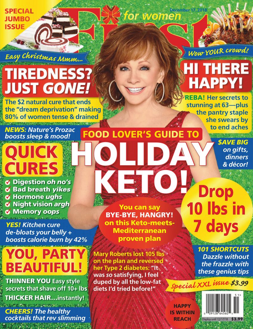 first-for-women December 17, 2018 Issue Cover