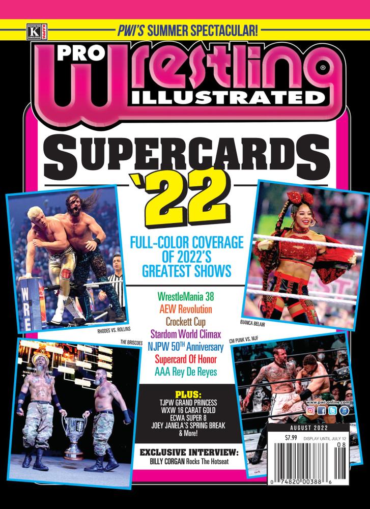 Pro-Wrestling-Illustrated August 01, 2022 Issue Cover