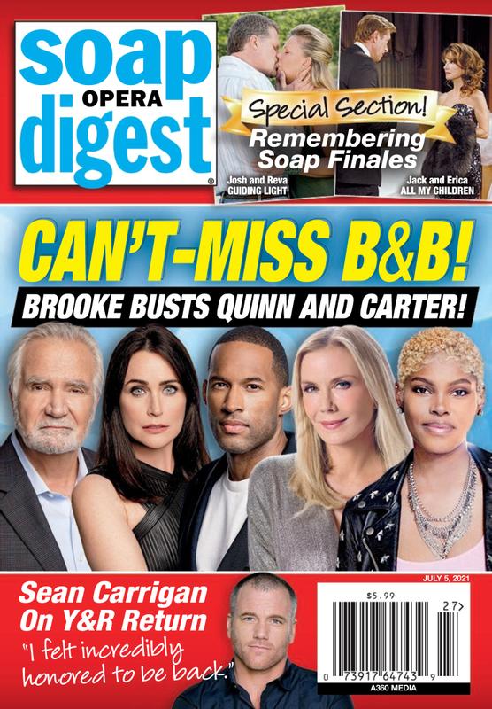 Soap-Opera-Digest July 05, 2021 Issue Cover