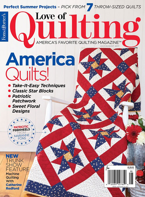 Fons-and-Porters-Love-of-Quilting July 01, 2017 Issue Cover