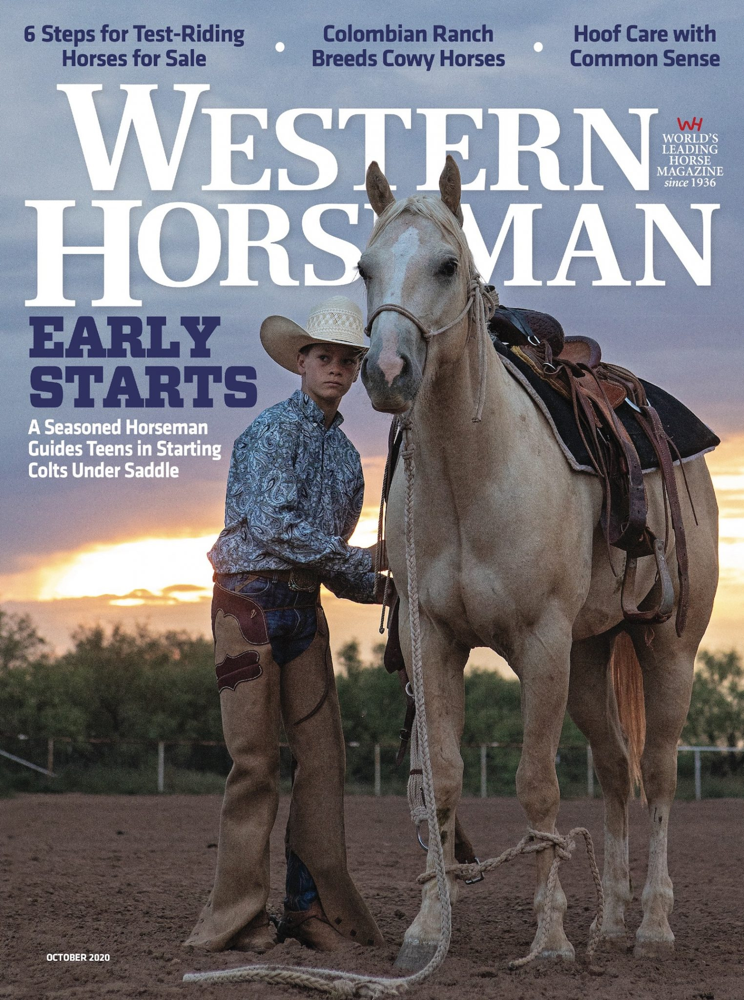 Western-Horseman October 01, 2020 Issue Cover