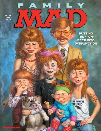 Mad Magazine December 01, 2025 Issue Cover
