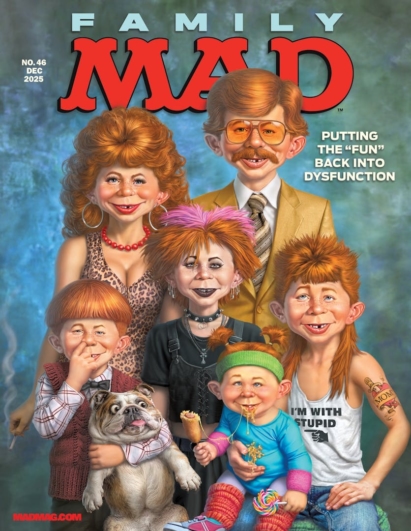 Mad Magazine December 01, 2025 Issue Cover