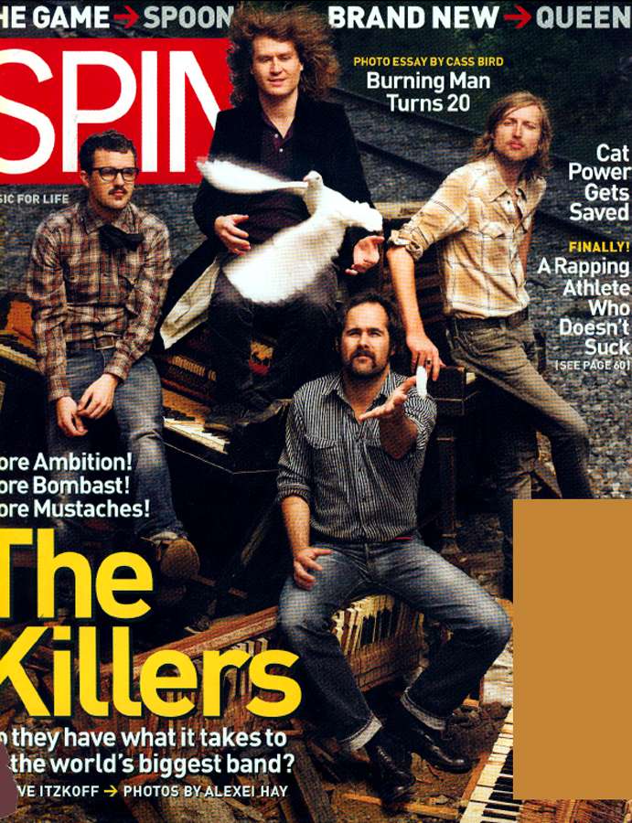 Spin December 01, 2006 Issue Cover