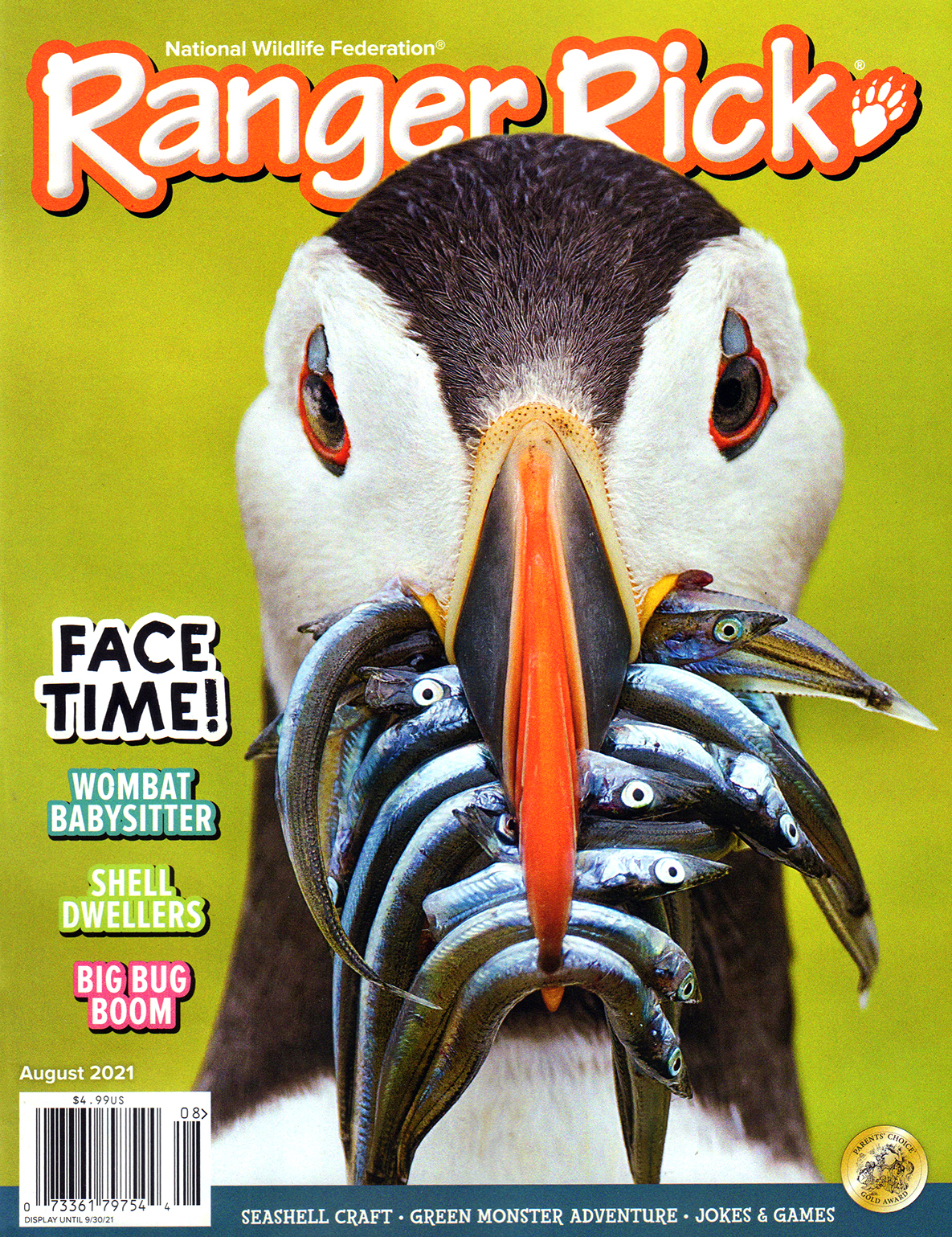 Ranger-Rick August 01, 2021 Issue Cover