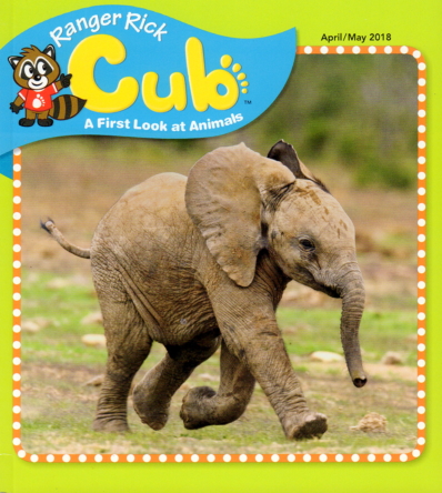 Ranger Rick Cub April 01, 2018 Issue Cover