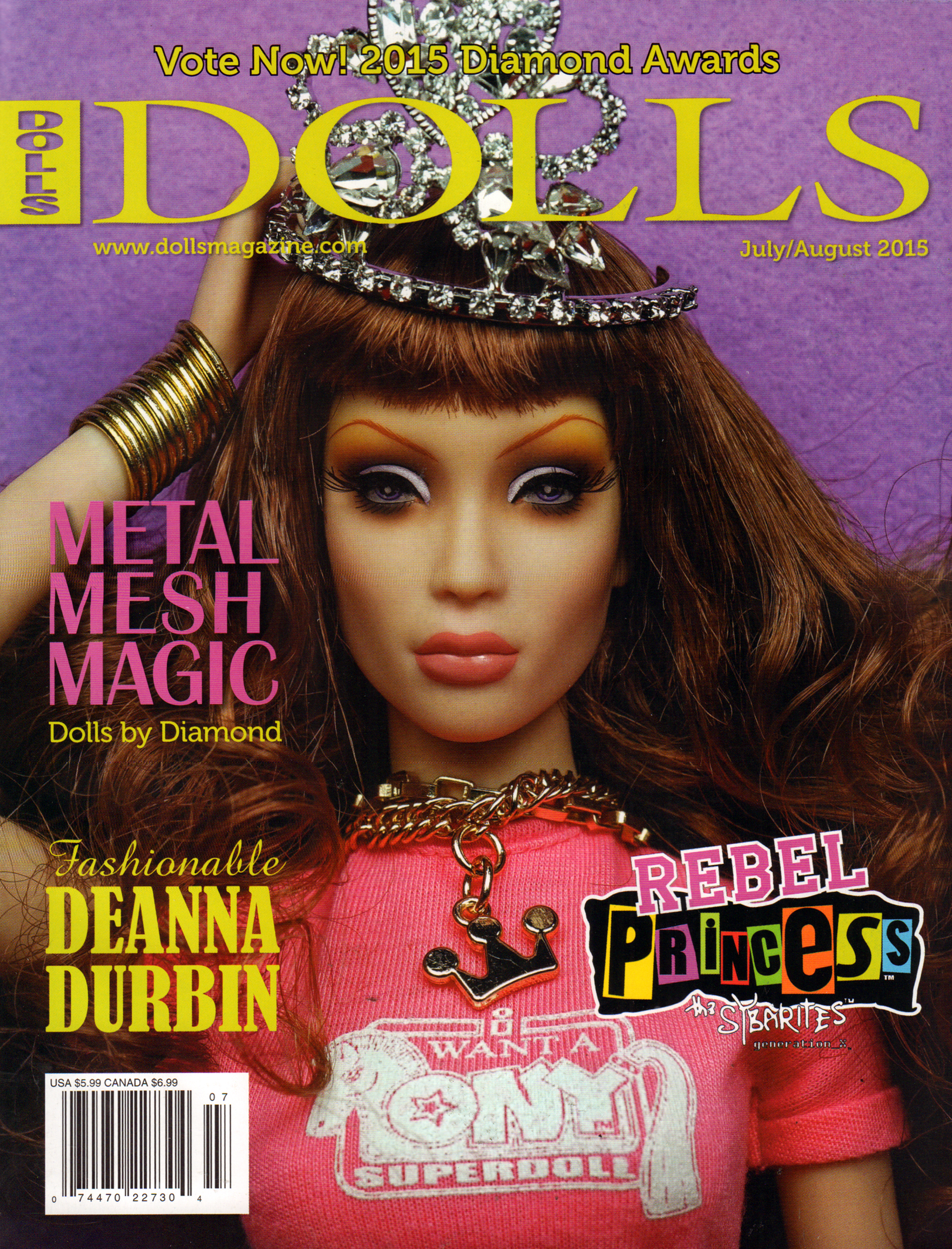 Dolls July 01, 2015 Issue Cover