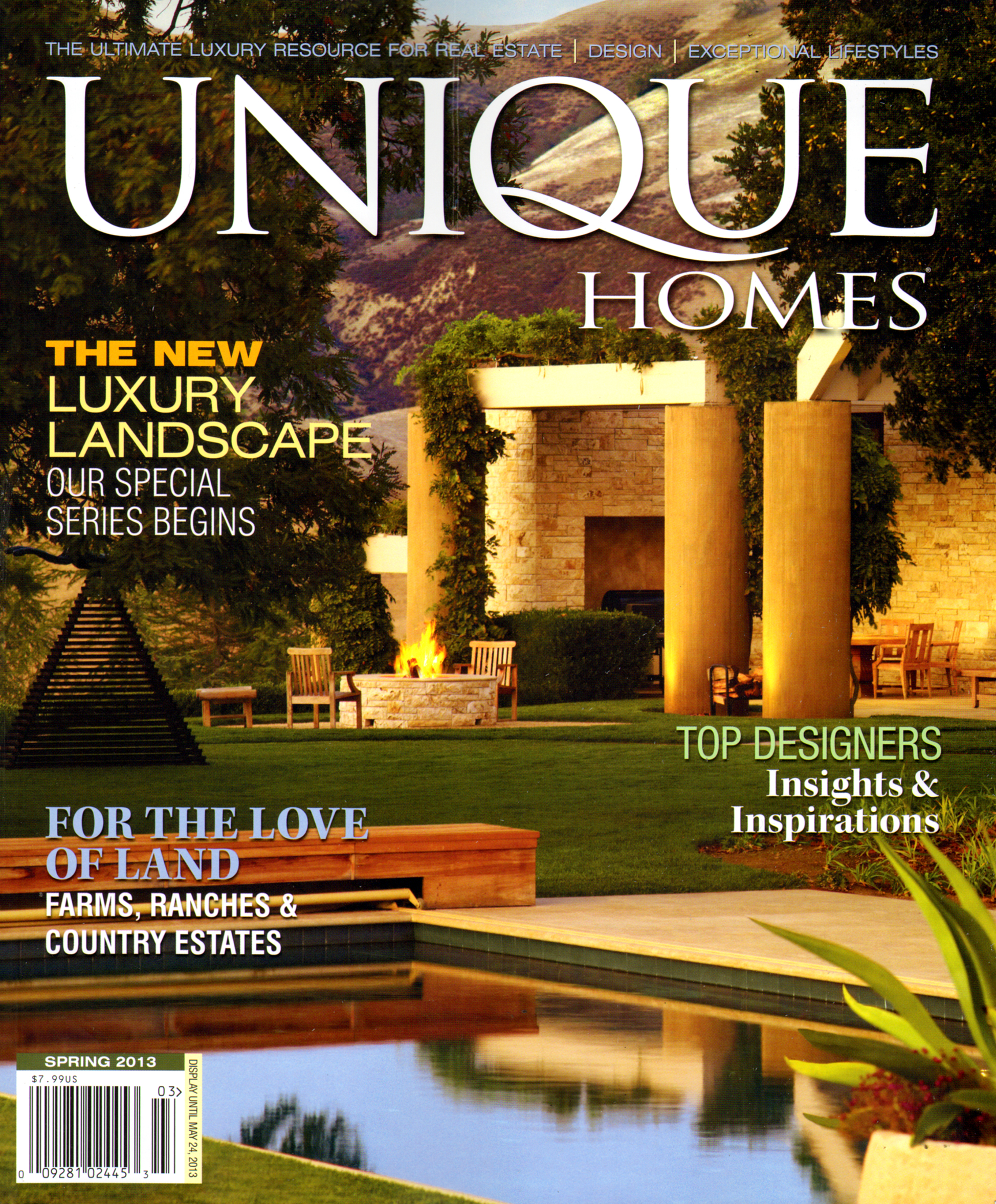 Unique-Homes March 01, 2013 Issue Cover