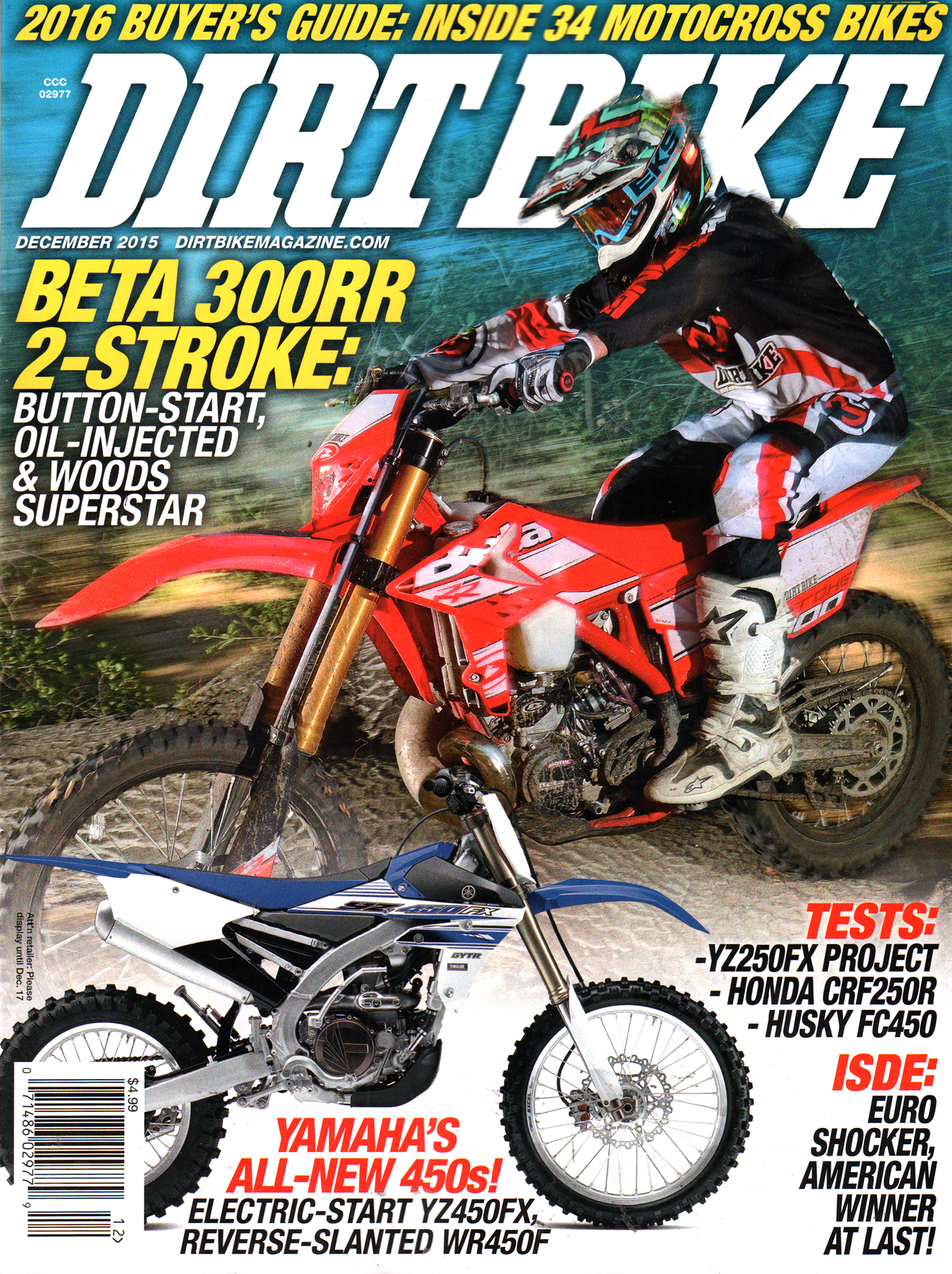 Dirt-Bike December 01, 2015 Issue Cover
