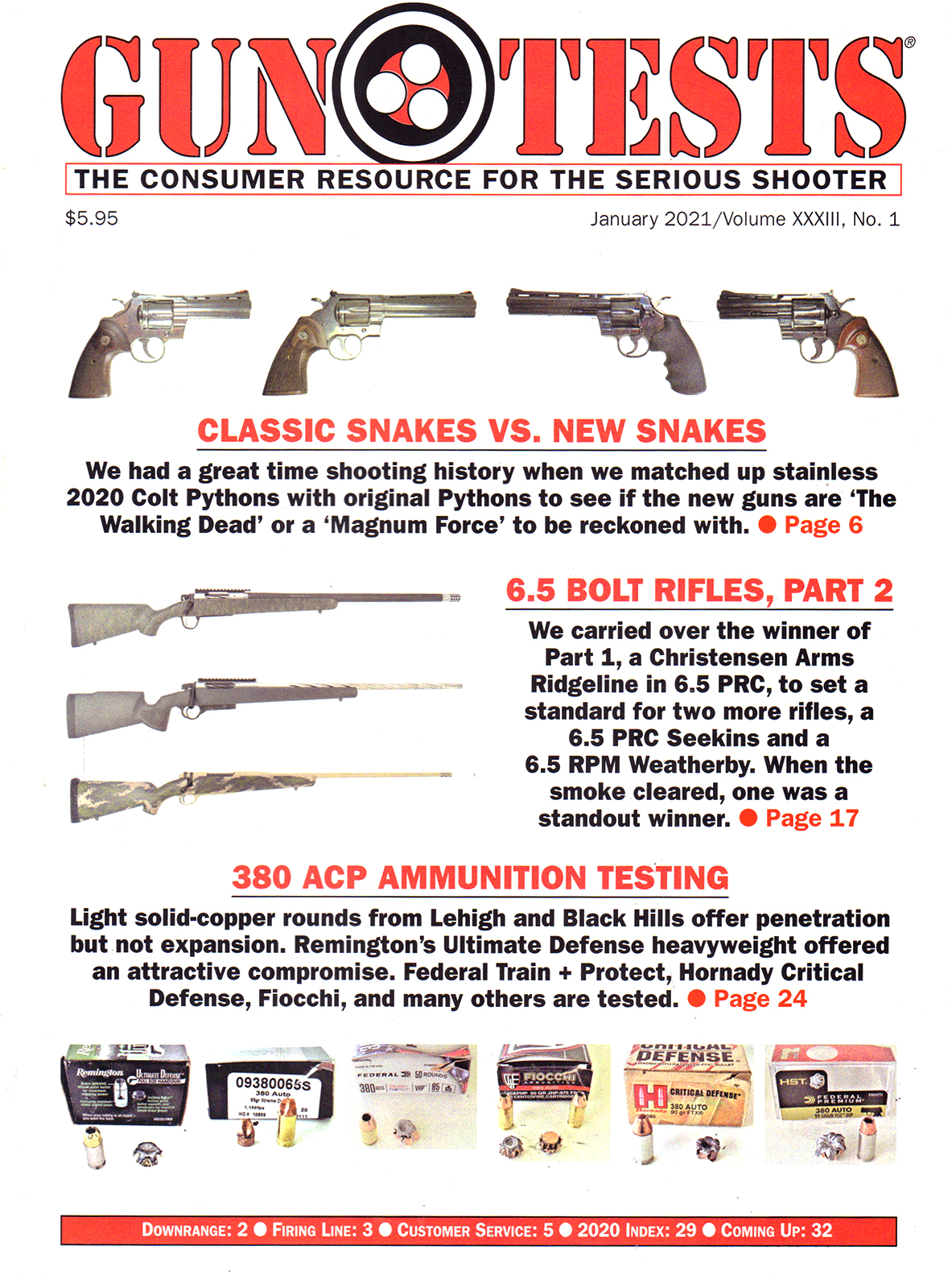 Gun-Tests January 01, 2021 Issue Cover