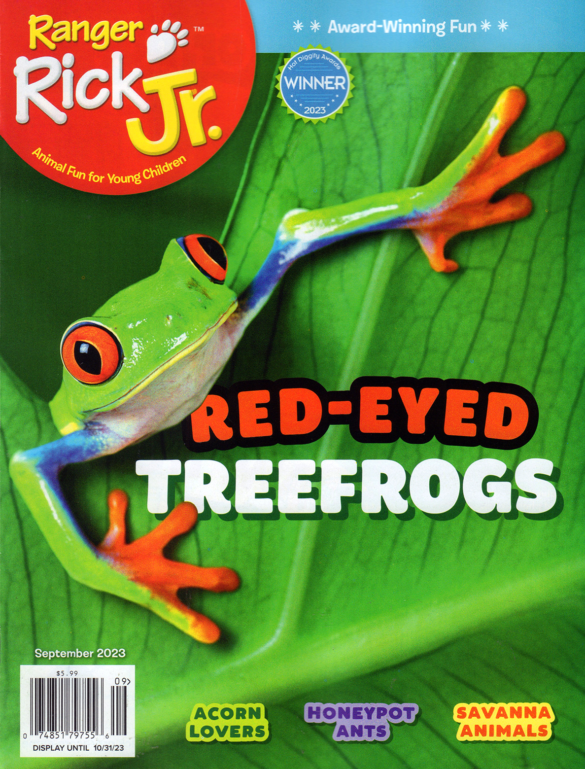 Ranger-Rick-Jr September 01, 2023 Issue Cover