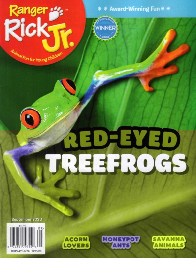Ranger Rick Jr. September 01, 2023 Issue Cover