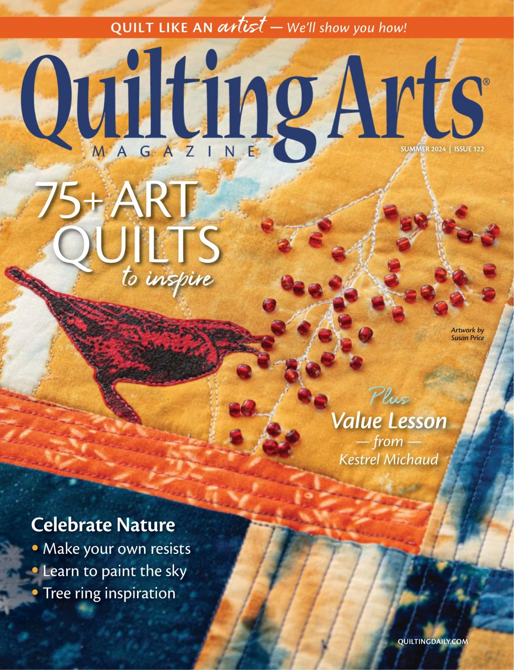 Quilting Arts June 01, 2024 Issue Cover