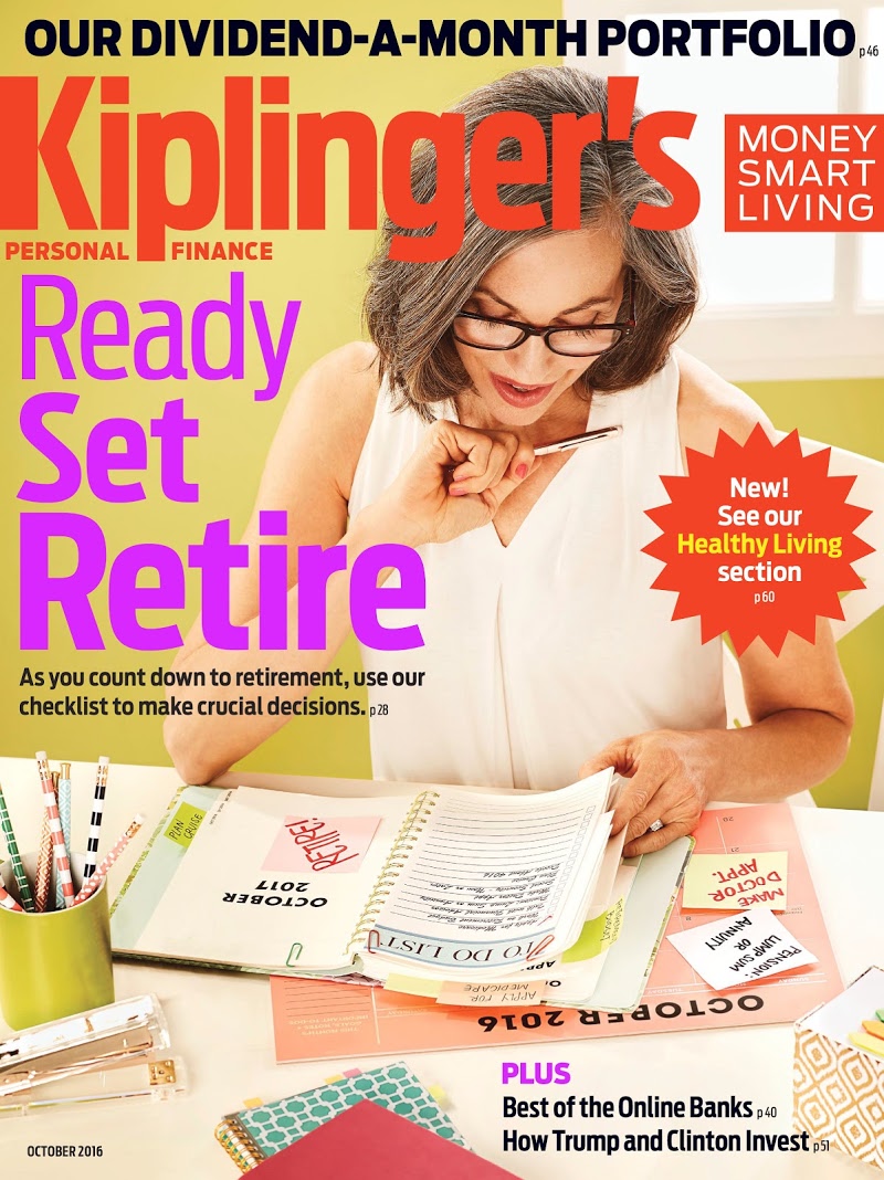 Kiplingers-Personal-Finance October 01, 2016 Issue Cover