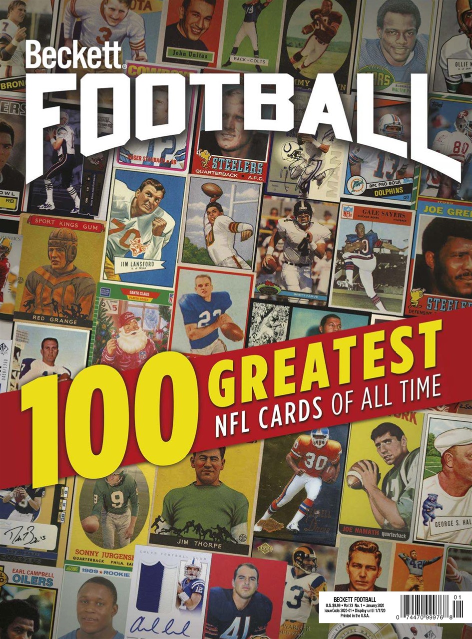 Beckett-Football January 01, 2020 Issue Cover