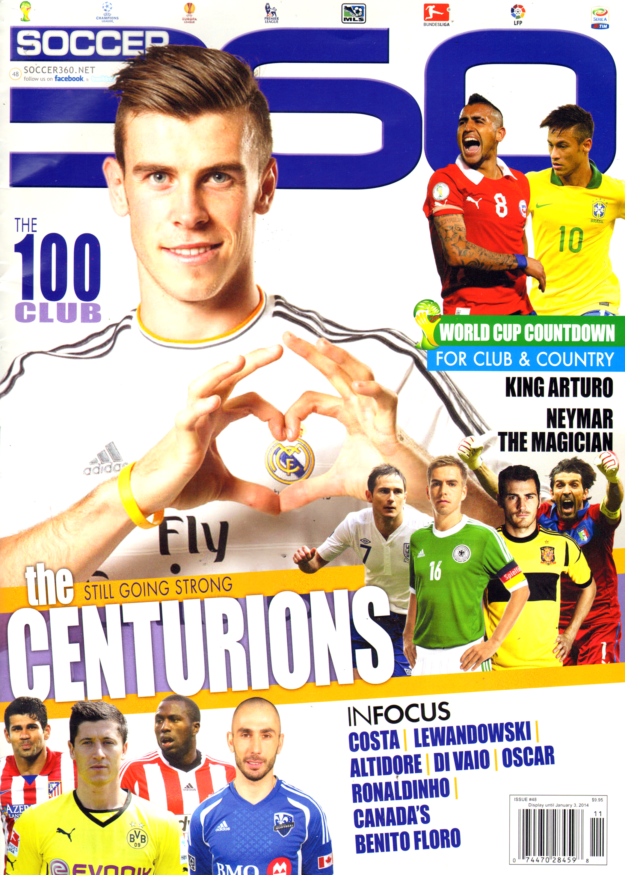 Soccer-360 December 01, 2013 Issue Cover