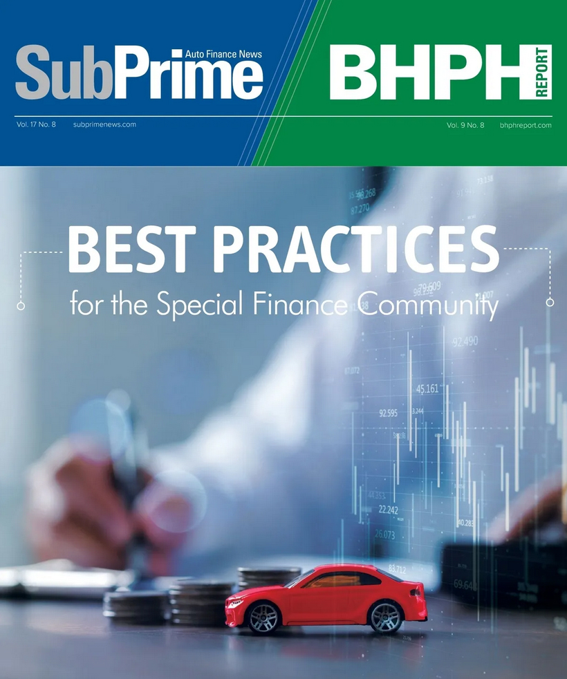 Subprime-Auto-Finance-News August 01, 2022 Issue Cover