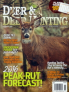 Deer-and-Deer-Hunting November 01, 2016 Issue Cover