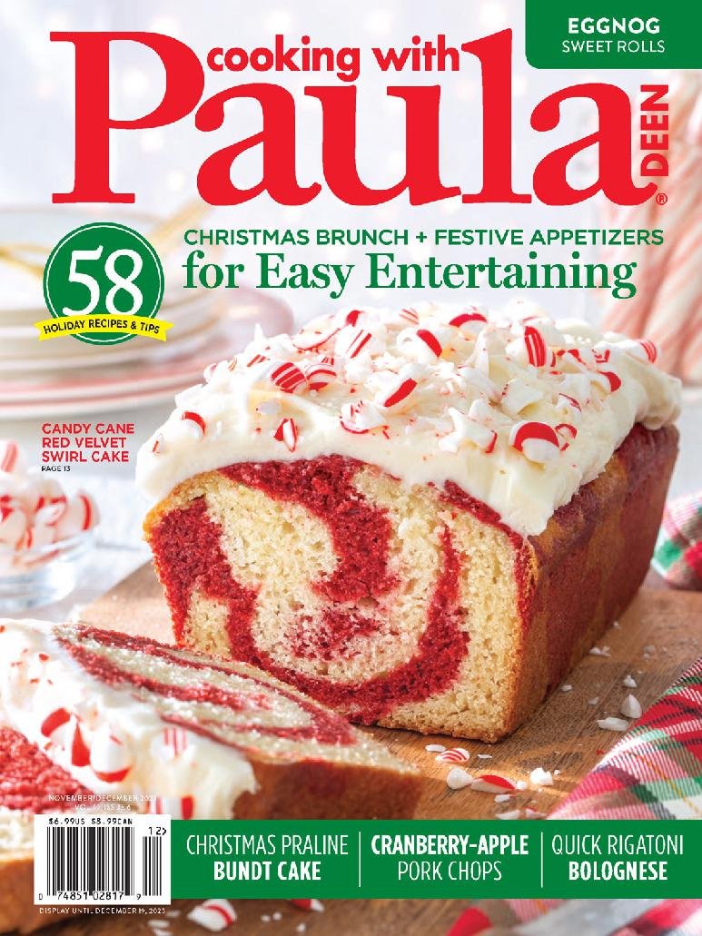 Cooking-With-Paula-Deen November 02, 2023 Issue Cover