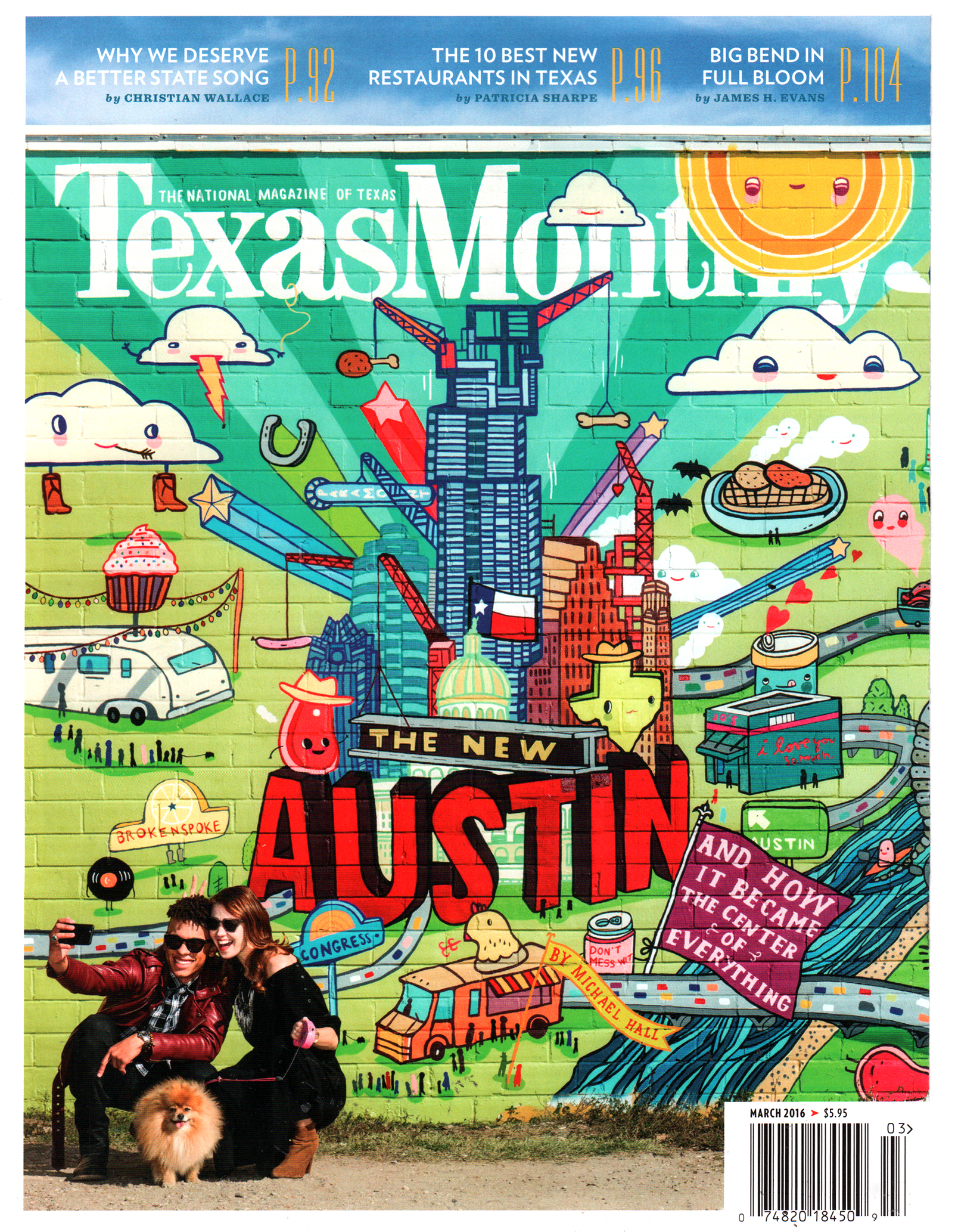 Texas-Monthly March 01, 2016 Issue Cover