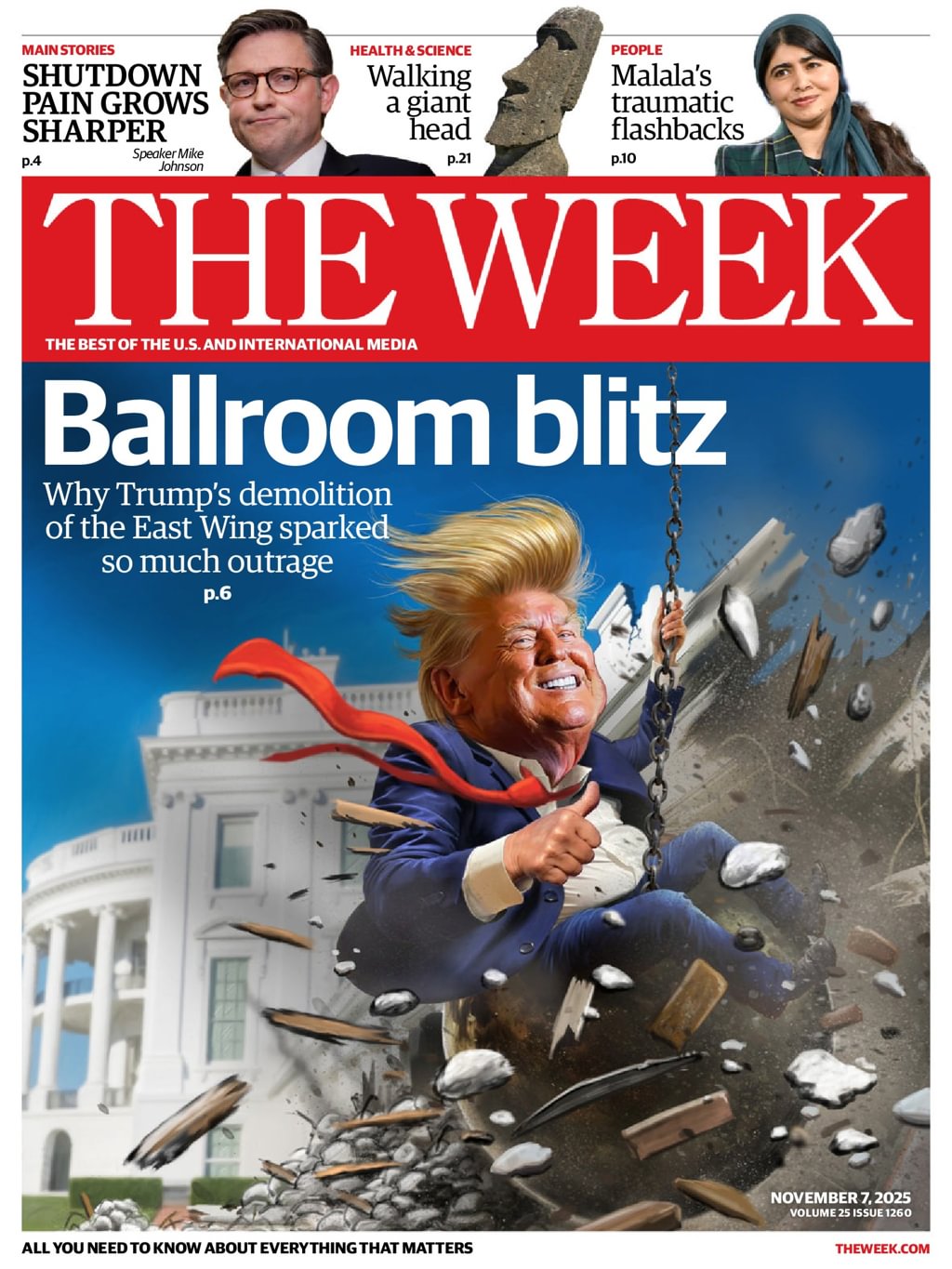 The-Week November 07, 2025 Issue Cover