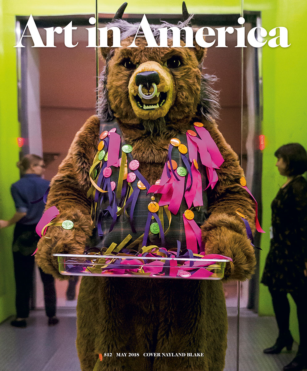 Art-In-America May 01, 2018 Issue Cover