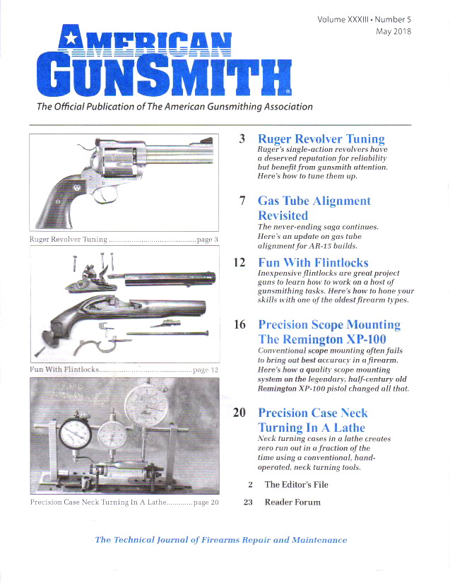 American-Gunsmith May 01, 2018 Issue Cover