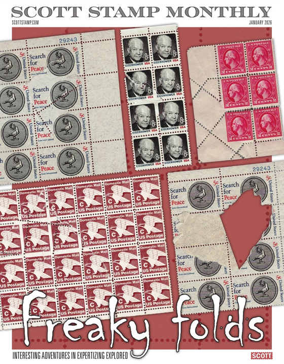 Scott Stamp Monthly January 01, 2026 Issue Cover