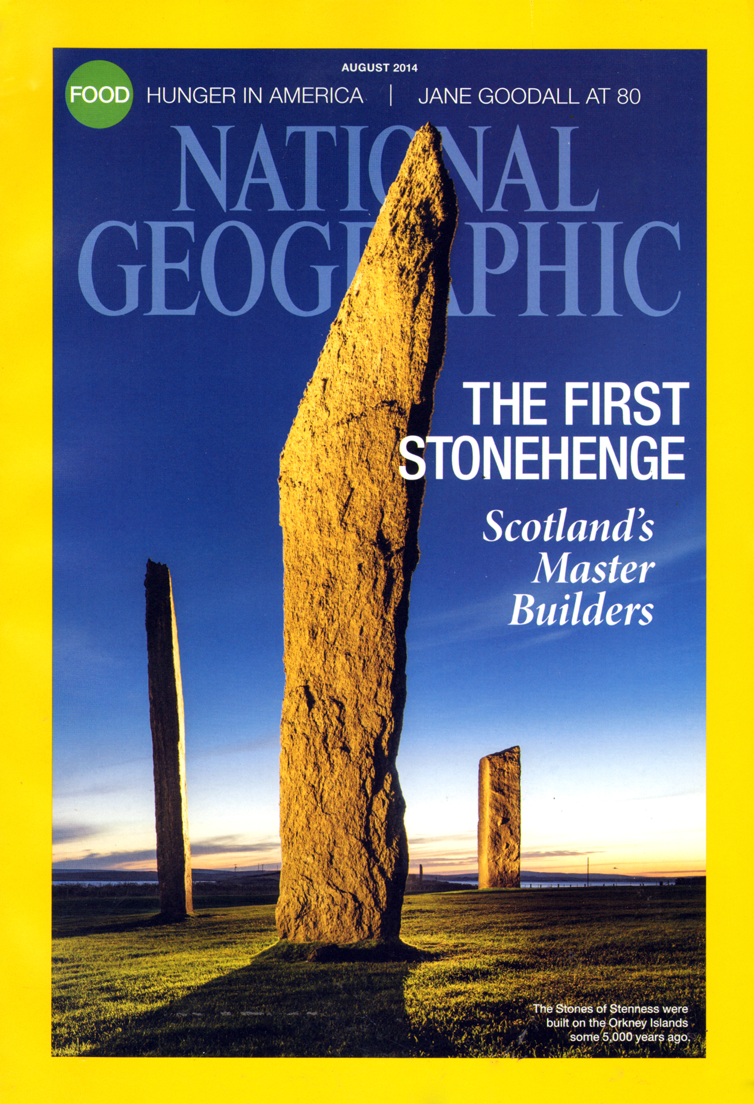 National-Geographic August 01, 2014 Issue Cover