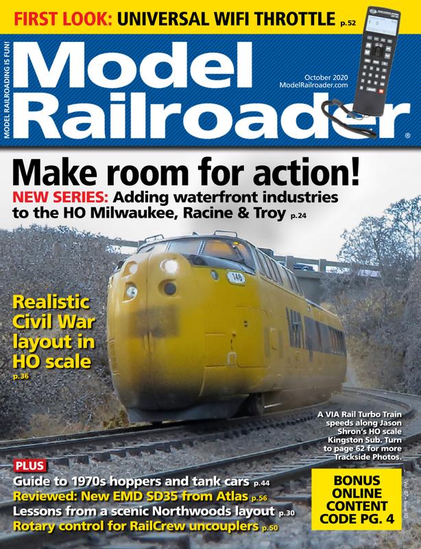 Model-Railroader October 01, 2020 Issue Cover