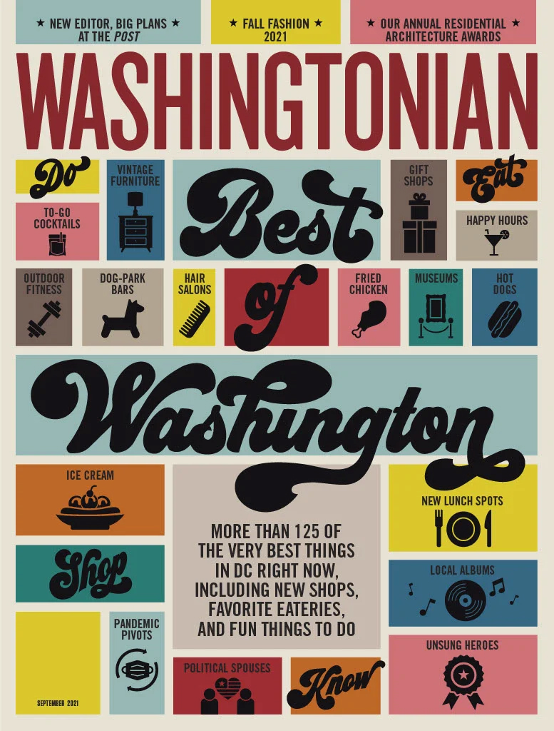 Washingtonian September 01, 2021 Issue Cover