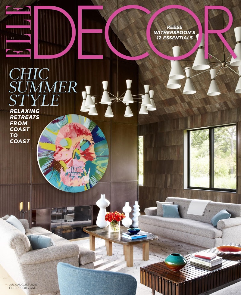 Elle-Decor July 01, 2015 Issue Cover