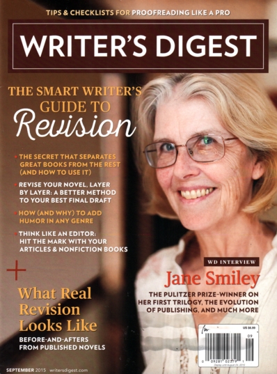 Writer's Digest September 01, 2015 Issue Cover