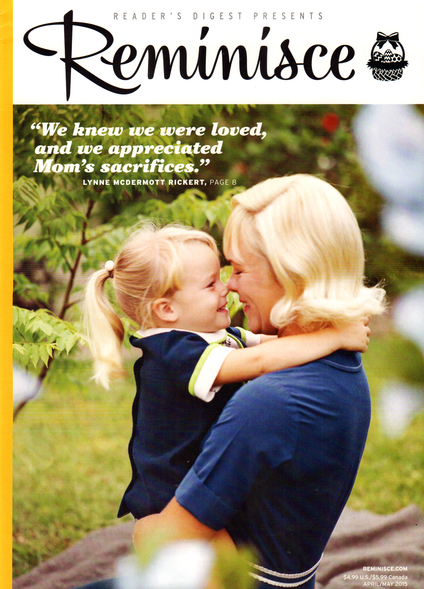 Reminisce April 01, 2015 Issue Cover