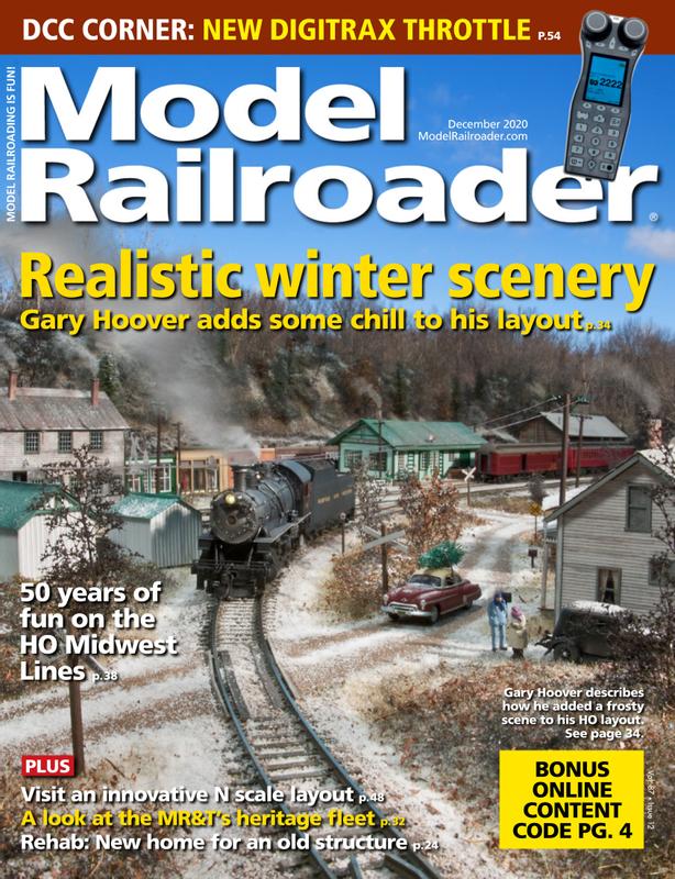 Model-Railroader December 01, 2020 Issue Cover