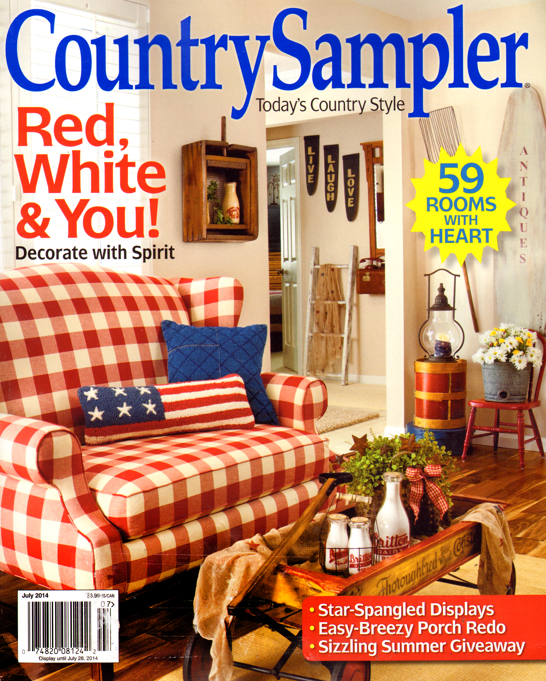 Country-Sampler July 01, 2014 Issue Cover