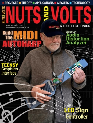 Nuts & Volts November 01, 2018 Issue Cover