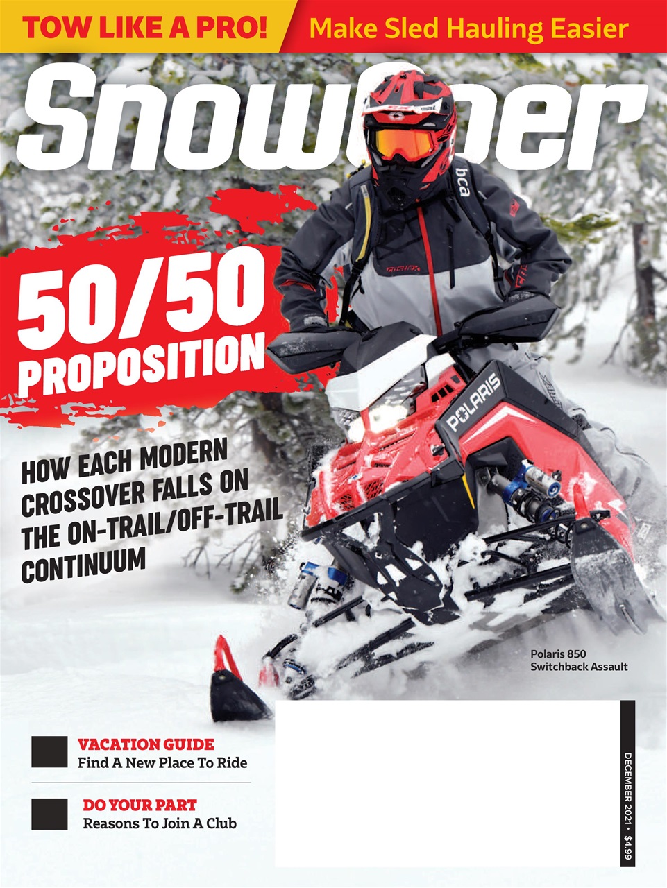 Snow-Goer December 01, 2021 Issue Cover