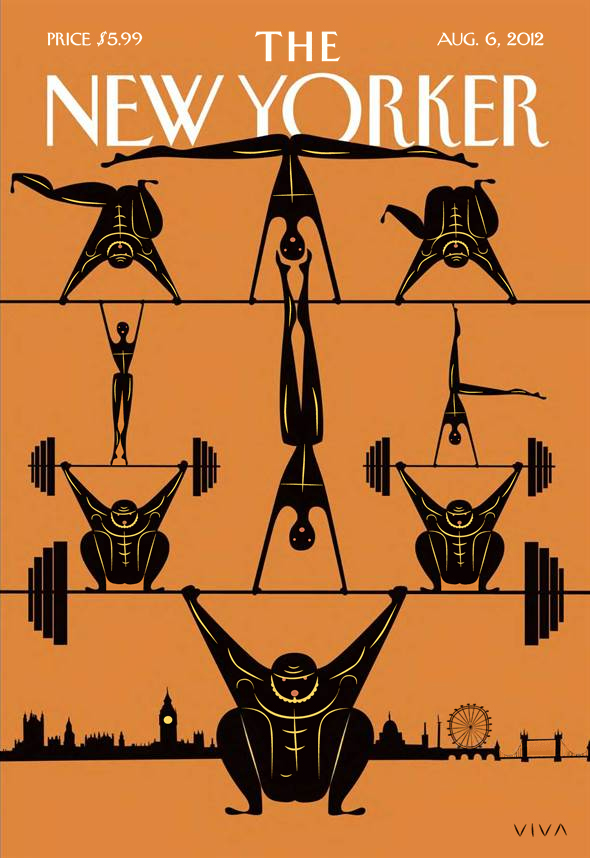 The-New-Yorker August 06, 2012 Issue Cover