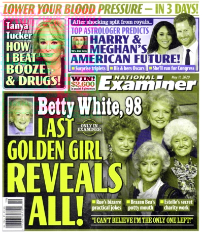National Examiner May 11, 2020 Issue Cover